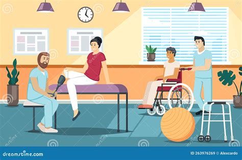 Rehabilitation Physical Therapy For Rehabilitation Disabled People