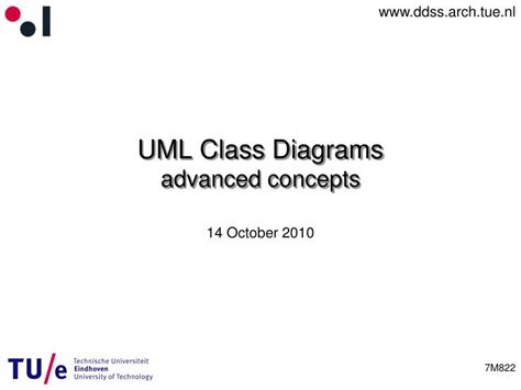 Ppt Uml Class Diagrams Advanced Concepts Powerpoint Presentation