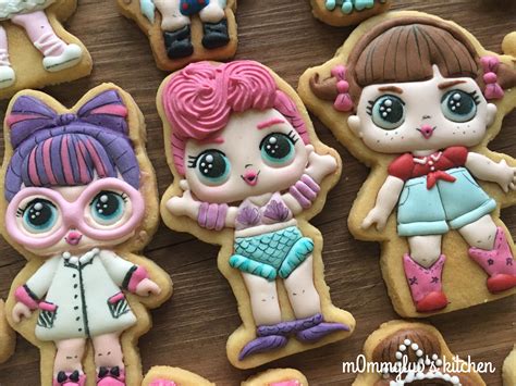 Lol Surprise Dolls Sugar Cookies Waves Doll Cookies Sugar Cookies