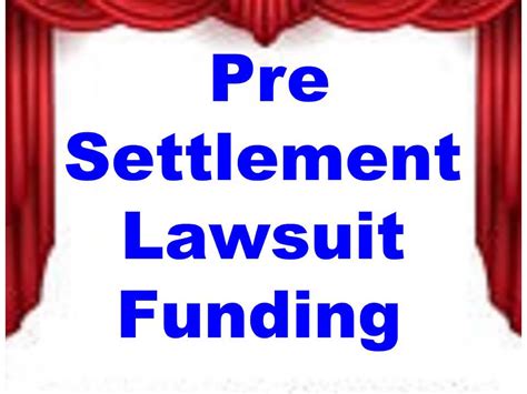 Easy Lawsuit Funding - Lawsuit Loans - Pre Settlement 