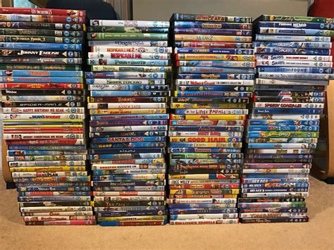 Job Lot Of Kids Dvds Disney Animated Etc 150 Dvd Collection In Bath