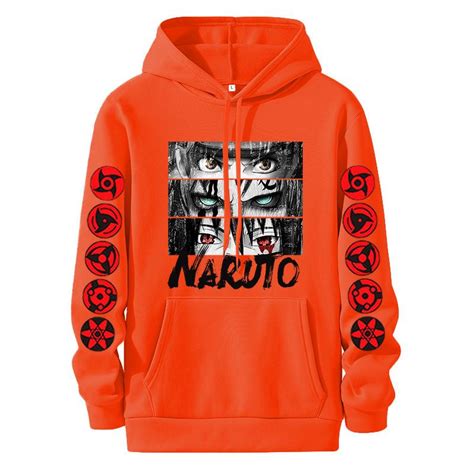 Buy Mens Naruto Hoodie Anime Hoodies Men Women Streetwear Pullover