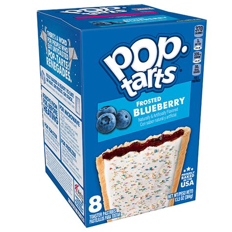 Kelloggs Pop Tarts Frosted Blueberry 8 Pack At Mighty Ape Nz