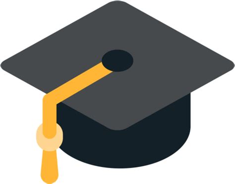 Mozilla Square Academic Cap Emoji Logo Full Size Png Clipart Images