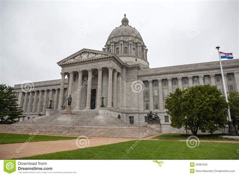 Missouri State House And Capitol Building Royalty Free