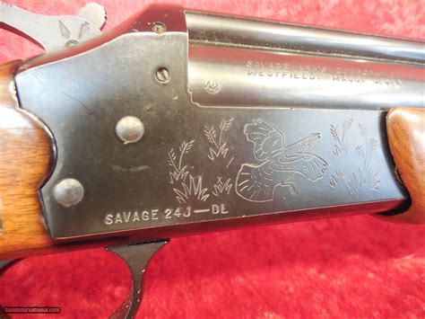 Savage Model J DL Deluxe Ga Lr Combination Gun Bbl