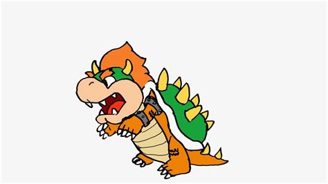 How To Draw Bowser Super Mario Youtube