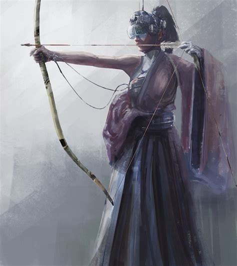 Techy Archery Picture Big By Jonathan Cj Lee Jcjlee Fantasy Art