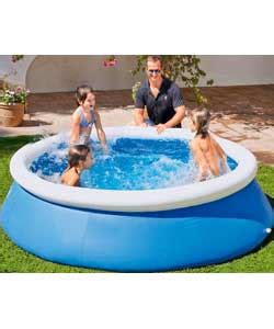 Giant family rectangular paddling pool. Argos Paddling Pool | 8ft for £39.99 | argos.co.uk