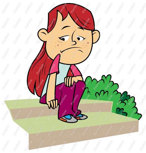 Cartoon Picture Of A Sad Person Free Download On Clipartmag