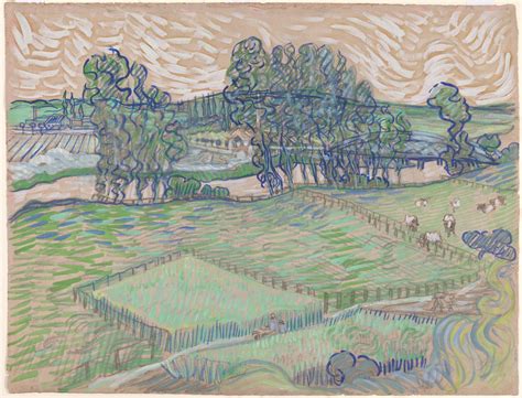 ‘the Oise At Auvers Vincent Van Gogh 1890 Tate