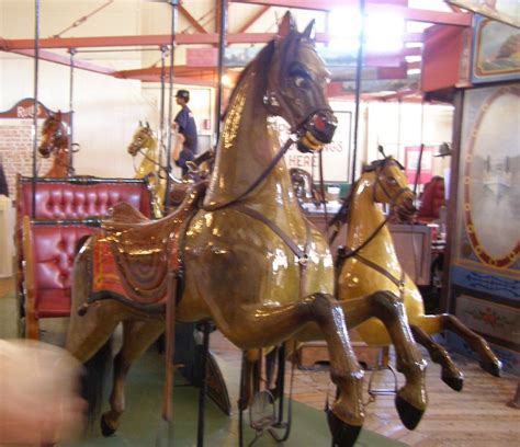 The flying horses carousel is the oldest operating platform carousel in america. Flying Horses Carousel - Oak Bluff, Massachusetts island ...