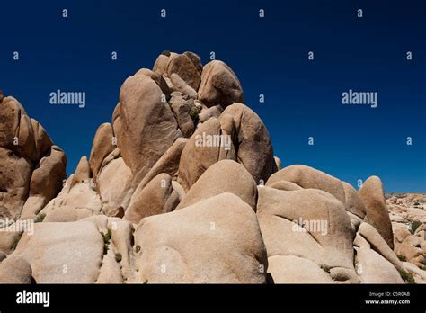 Rock Formation Joshua Tree National Park California United States Of