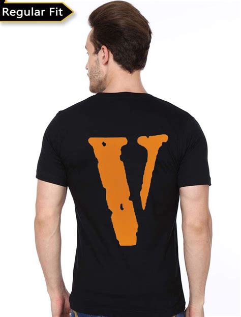 Vlone Logo Black T Shirt Supreme Shirts