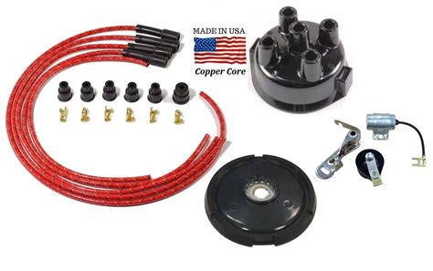 Distributor Ignition Tune Up Kit Delco Clip Held