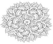 Coloriage Bouquet De Fleurs Jecolorie