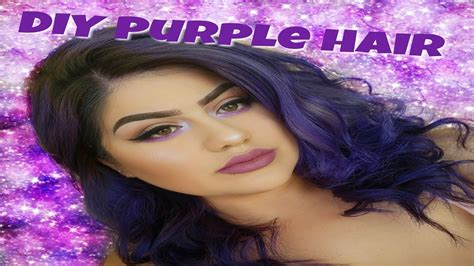 Ion Color Brilliance Brights Purple Hair Dyediy Youtube