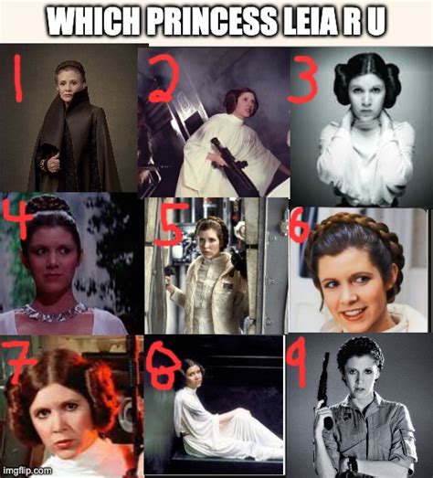 Which Princess Leia Are You Imgflip