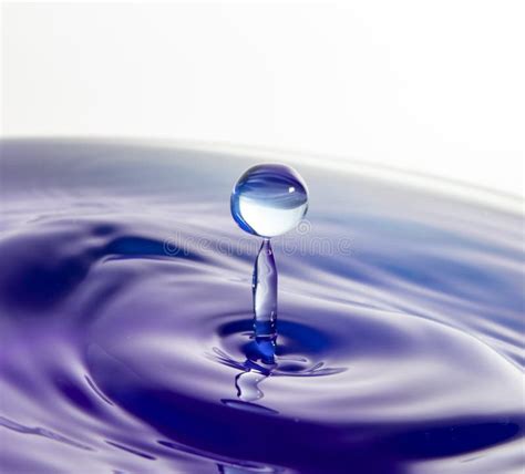 Water Drop And Ripple Effect Stock Photo Image Of Wave Peaceful 4283744