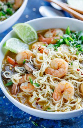 With these recipes from food network you can use it in soups tteokbokki is a spicy rice cake dish found all over the streets of korea. Sriracha Shrimp Ramen Noodle Soup - Peas And Crayons