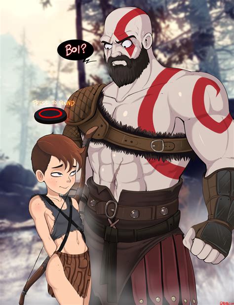 Atreus Kratos R Thematic Porn Newhalf