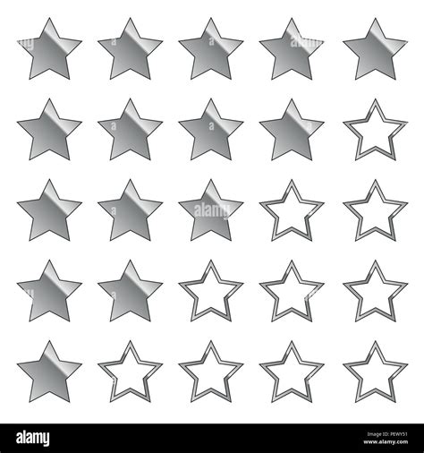 Silver Stars Hi Res Stock Photography And Images Alamy