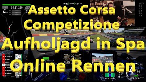 Assetto Corsa Competizione Aufholjagd Spa Multiplayer Mclaren