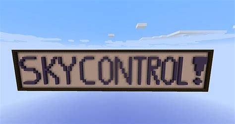 Sky Control Minecraft Map