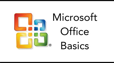 Microsoft Office Basics Youtube