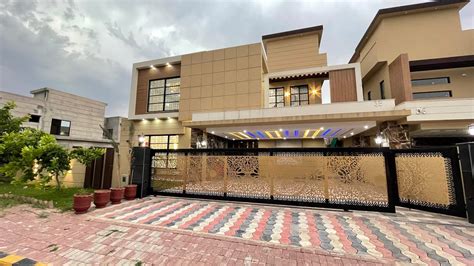 Kanal Beautiful Luxury House For Sale In Bahria Town Islamabad Youtube