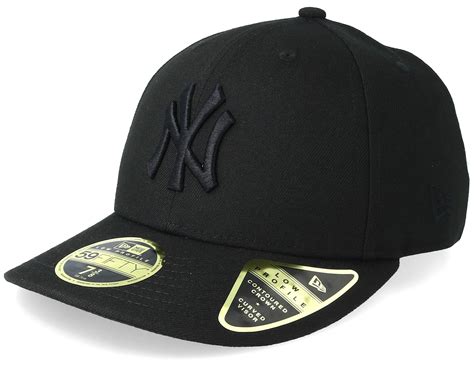New York Yankees Low Profile 59fifty Blackblack Fitted New Era Caps