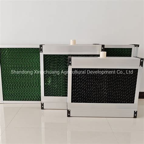 Poultry Farm Greenhouse Cooling System Paper Cooling Pad Wet Curtain