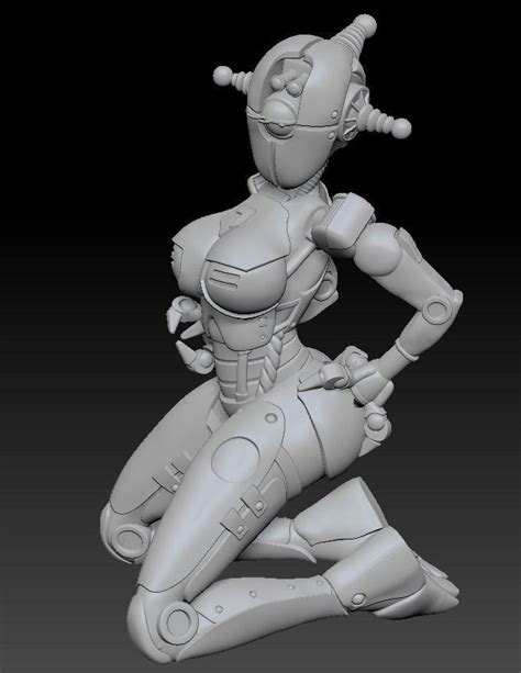 Assaultron Fallout4 3D Model 3D Printable CGTrader