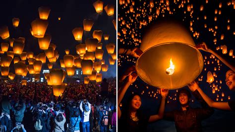 Giant handmade lanterns, chinese lantern festival, lantern light festival miami, lantern light show event, zigong tengda lantern art & culture. You Have To Witness The One-Of-Its-Kind Taiwan Sky Lantern ...