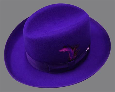 Men Godfather Hat Purple Church Suits For Less