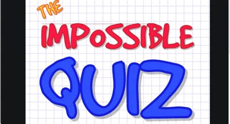 The Impossible Quiz Free Online Games Unblocked