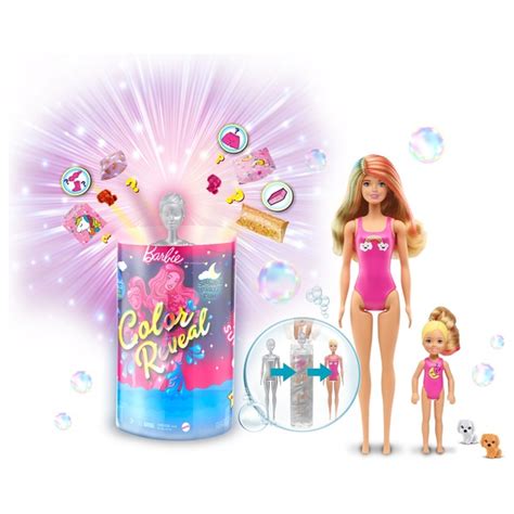 Barbie Colour Reveal Slumber Party Fun Set With 50 Surprises Smyths