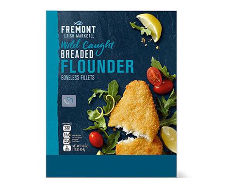 Fremont Fish Market Breaded Flounder Or Parmesan Tilapia Aldi — Usa