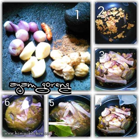 Nikmati ayam goreng bumbu lengkuas ini dengan nasi hangat lengkap ditambah sambal dan aneka lalaban seperti kol, daun. Resep Ayam Goreng Sederhana - masakan mama mudah