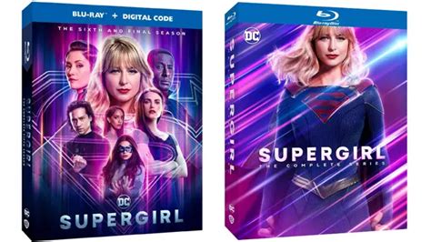 supergirl season 6 and complete series blu ray and dvd release set