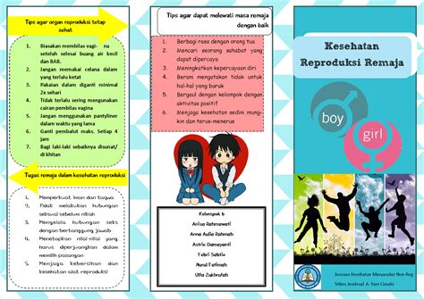 Leaflet Kesehatan Reproduksi Remaja Kemenkes Homecare24