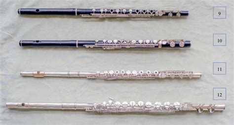 Boehm Flutes 9 Conical Ring Key Flute Made By V Kohlert Sons