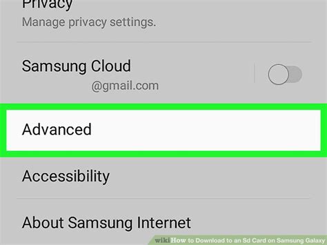 Move app from internal storage to external storage for manage internal storage space of android device. How to Download to an Sd Card on Samsung Galaxy: 7 Steps