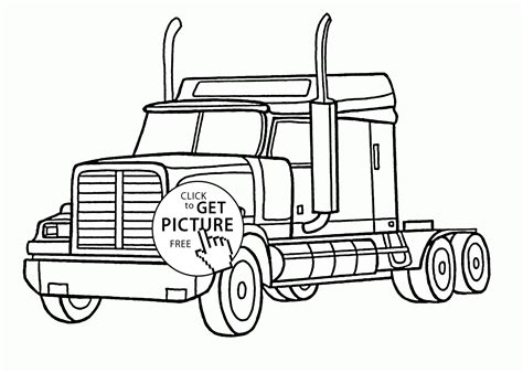 The structured markup language is designed to simplify creating subtitles for media playback on a pc. Semi Coloring Activity : 18 Wheeler Semi Truck Coloring Page Netart