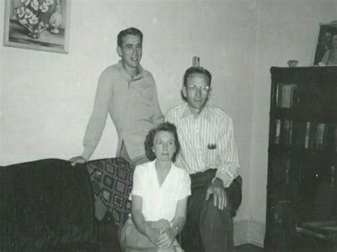 James Dean His Father Winton Dean And Stepmother Ethel Dean 1950