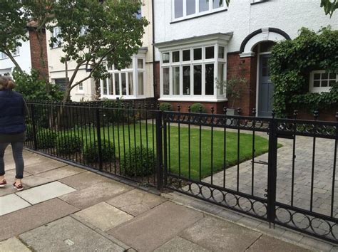 Maybe you would like to learn more about one of these? Local front garden with railings and no posts or dwarf ...