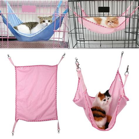 Pet Bed Mat Cat Cage Hammock For Cats Bed Mat For Summer Ventilation