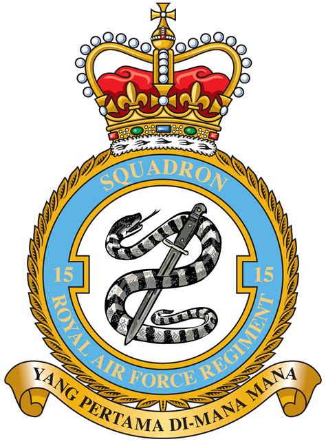 15 Squadron Raf Regiment Air Force Badge Raf Regiment
