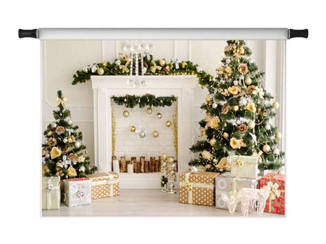 Buy Kate 7x5ft Christmas Backdrops For Photography Fireplace Photo