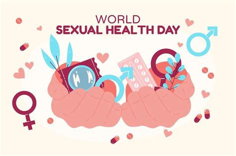 Fondo Del D A Mundial De La Salud Sexual Dibujado A Mano Vector Gratis Free Nude Porn Photos